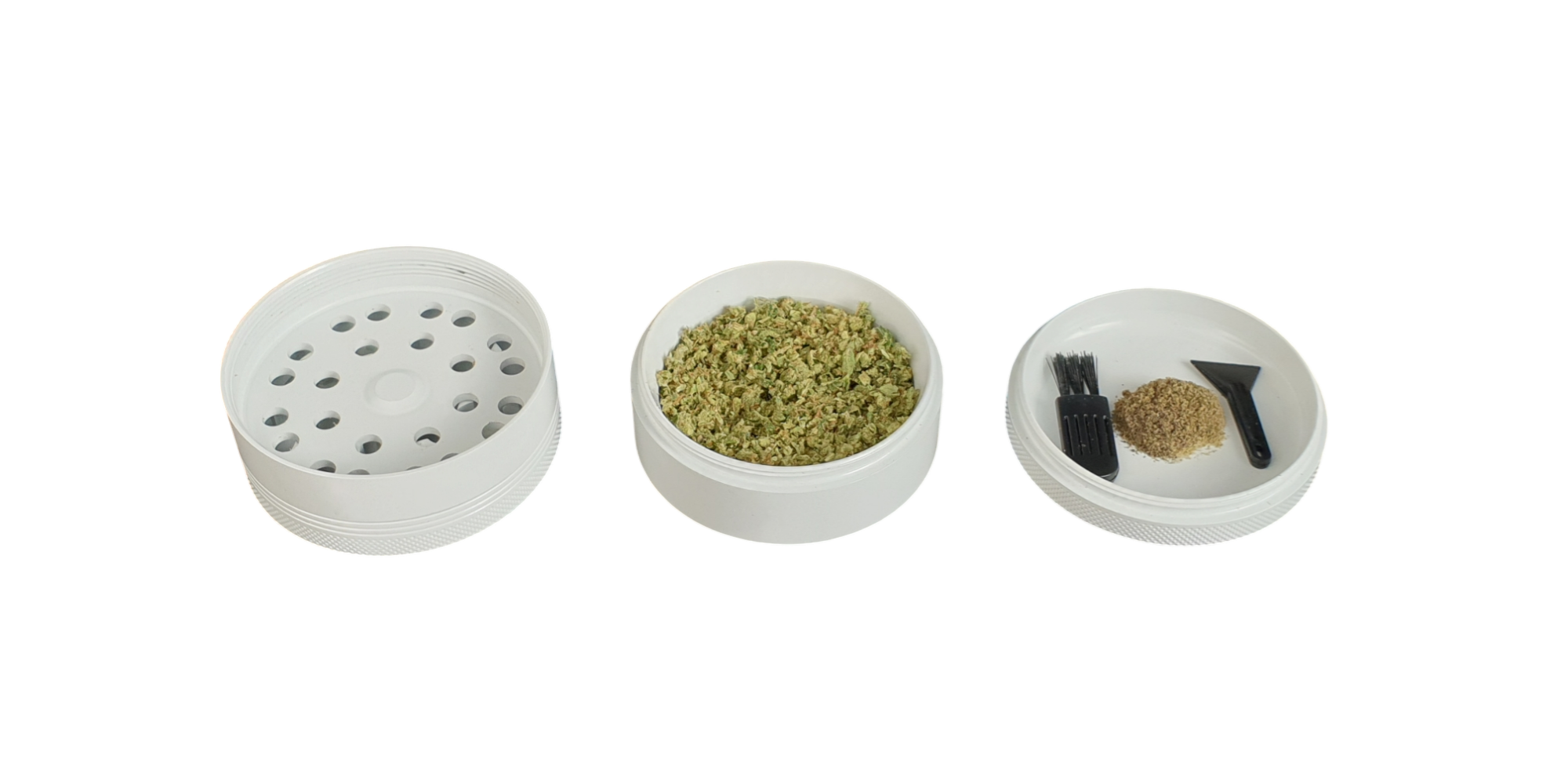 Entnahme des gemahlenen Materials